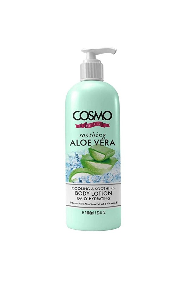 Aloe Vera Aqueous Deep Hydrating Soothing Daily Body Lotion (1L)