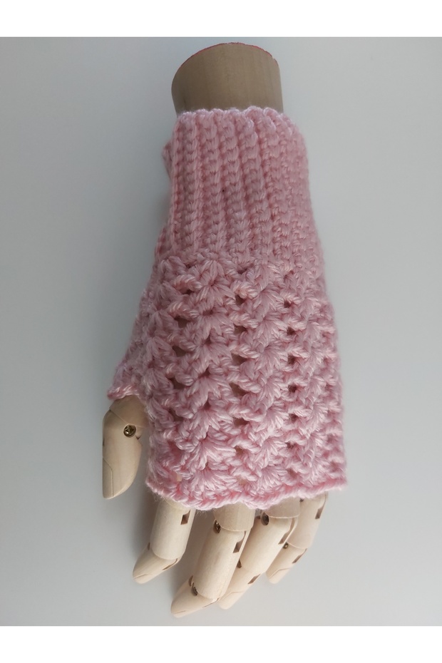 Elyapımı Örgü Eldiven - 3