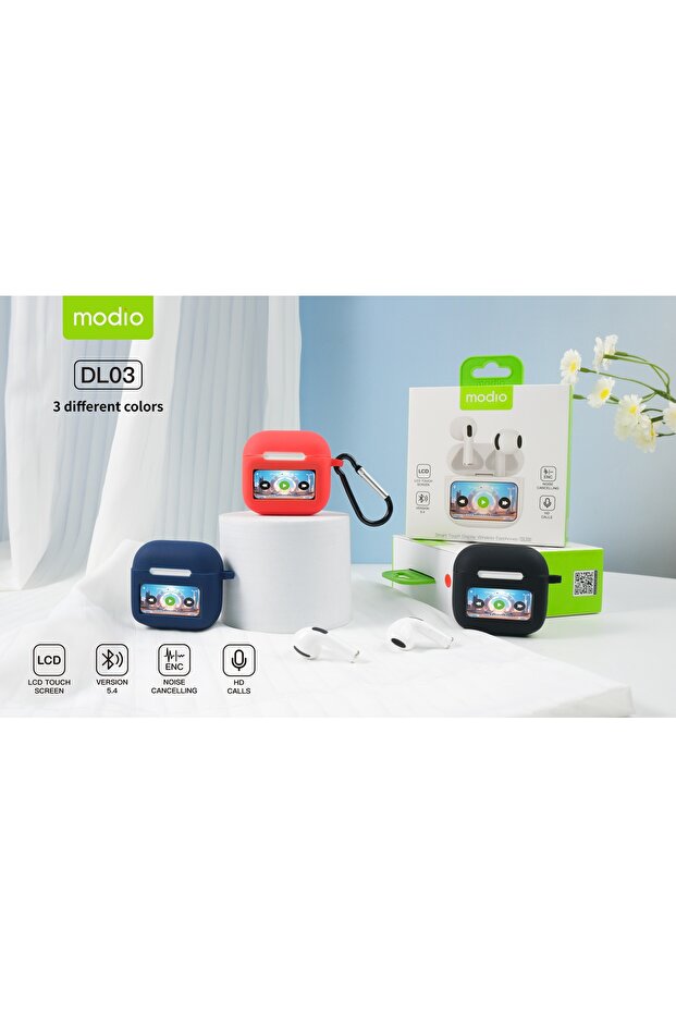 سماعات أذن لاسلكية ذكية بشاشة لمس - 4