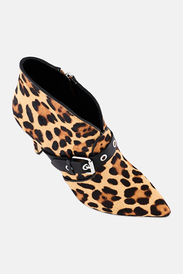 Women Jax Heel Ankle Boots, Multicolor