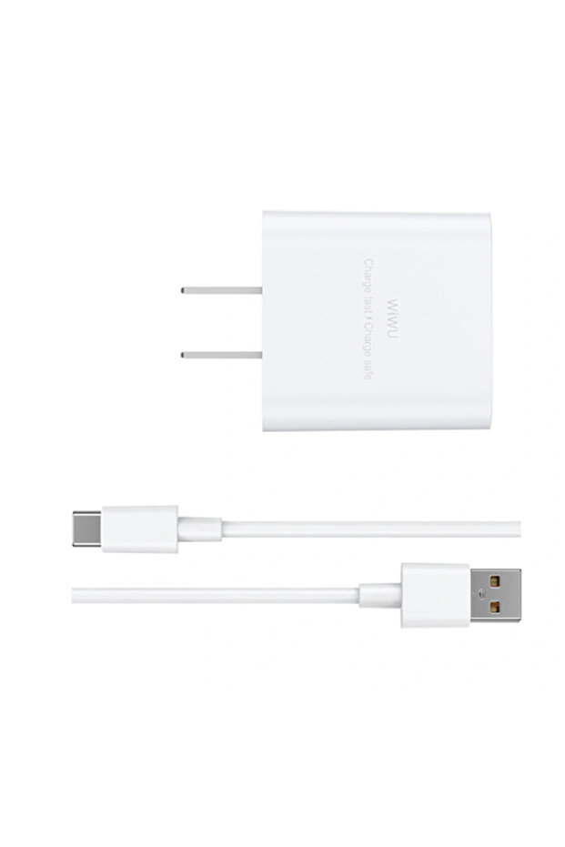 Essen GaN Fast Charger Combo 12W with USB-A to USB-C Cable – Wi-G023