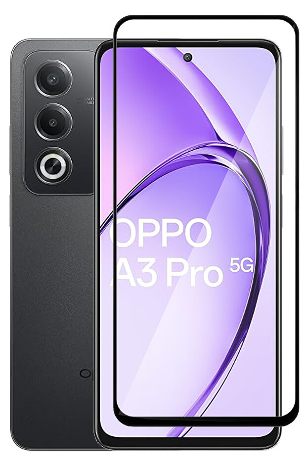 واقي شاشة زجاجي ممتاز لهاتف أوبو A3 برو - 1