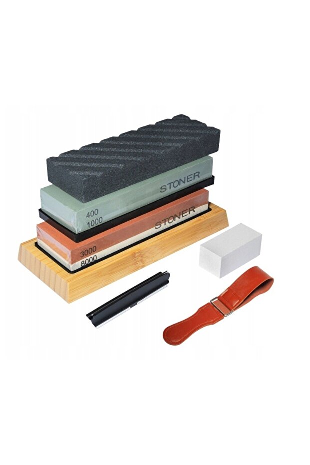 Piatră de ascuțit cuțite, SilverTools, 11 elemente, S12081 - 9