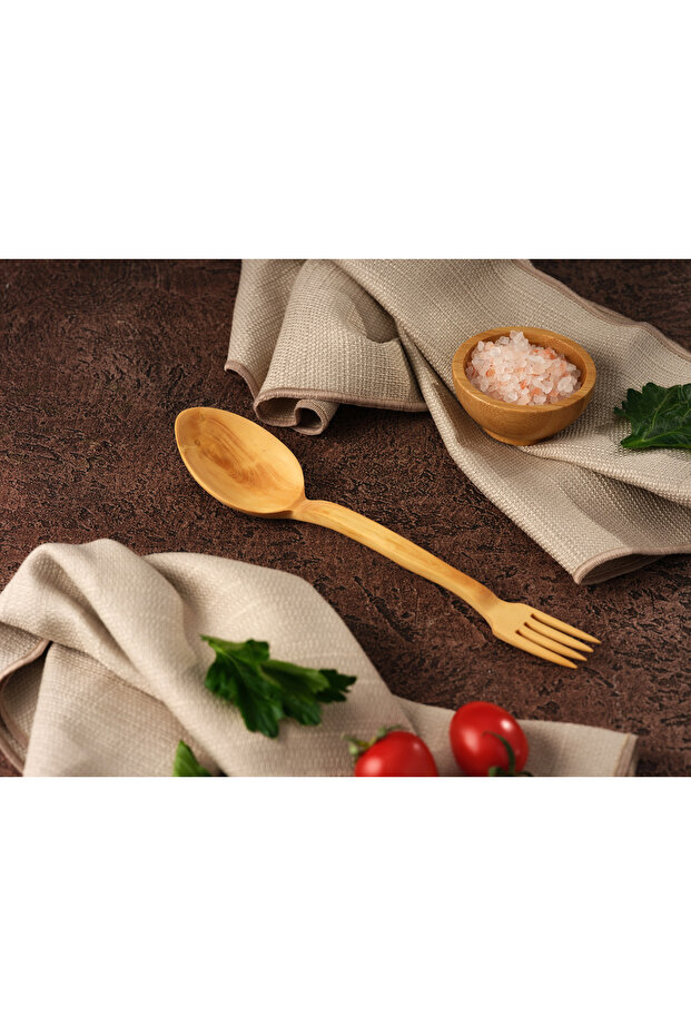 Boxwood Handmade Double-Sided Spoon