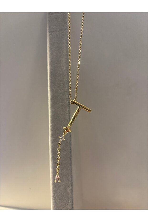 Alya Model Harf Kolye T Harfi - 2