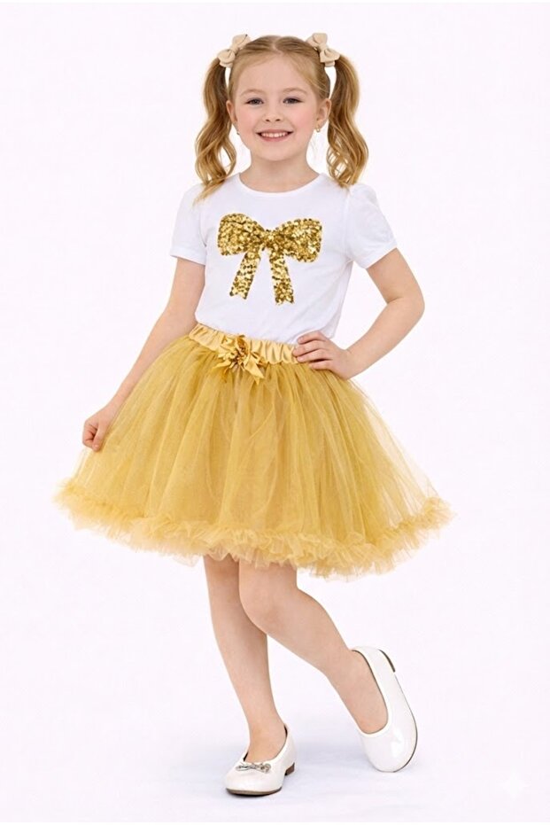 April 23 October 29 Show Outfit Girls Tutu Skirt Set Noblestore