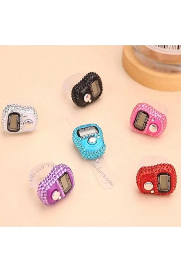 Digital Prayer Beads Ring Set - 12 Pieces