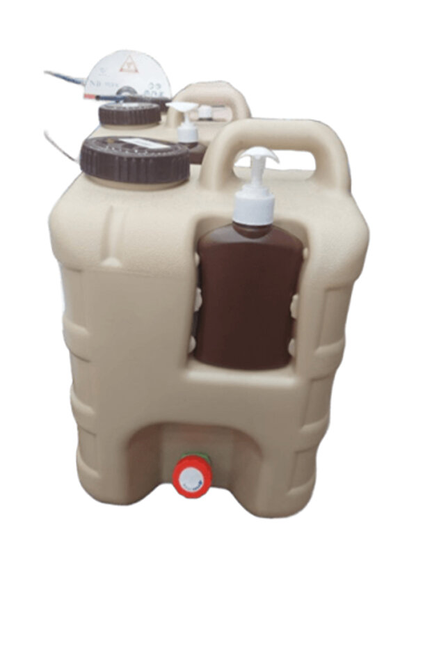 20-liter square jerrycan