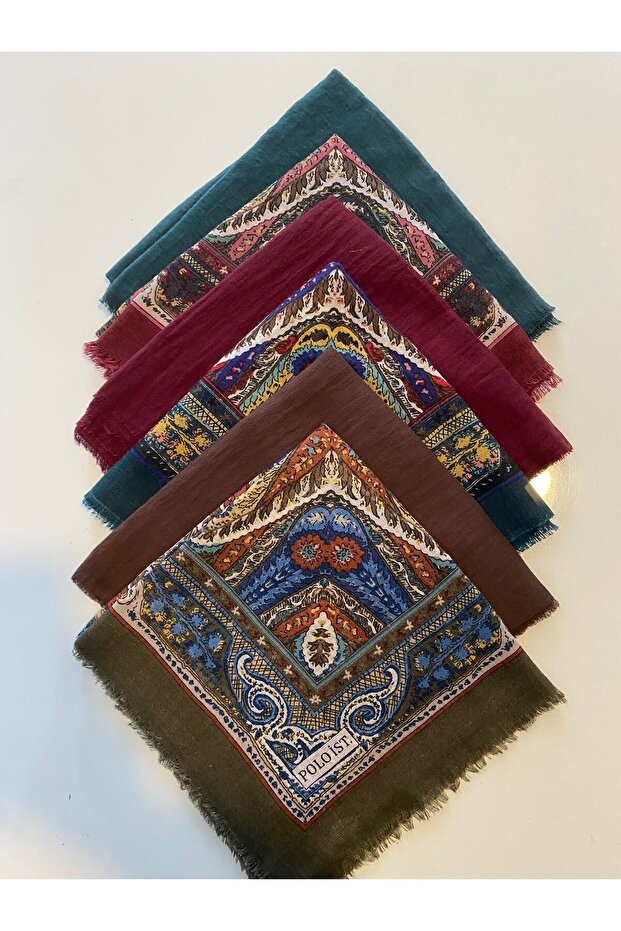 6 قطع من القماش القطني المختلط للكتابة - 1