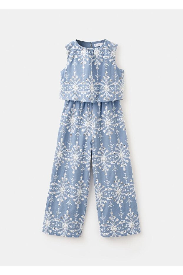 İşlemeli uzun tulum - 3