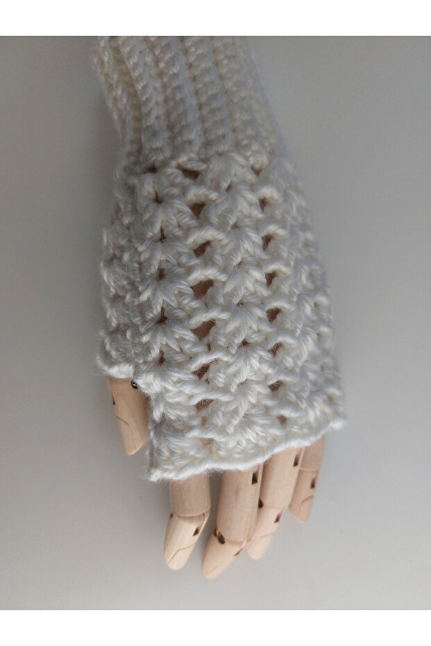 El Yapımı Örgü Eldiven - 5