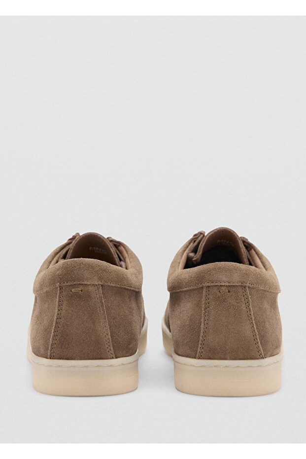 Süet deri tekne ayakkabısı - 3