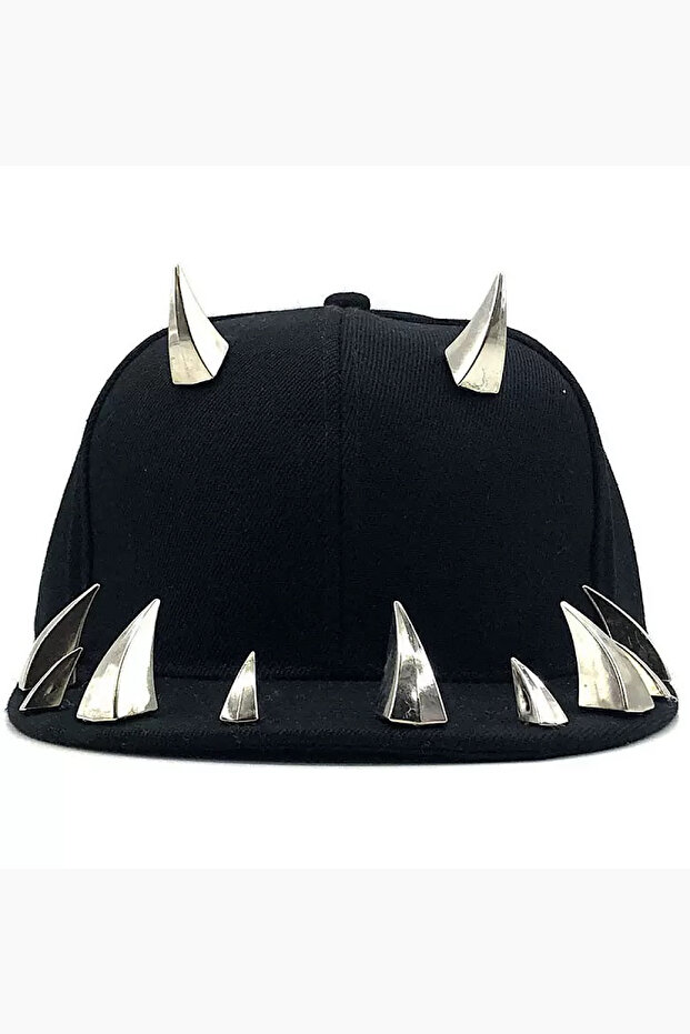 Hip Hop Snapback Cap Hat Black Unisex Men/Women (Adjustable at the Back)