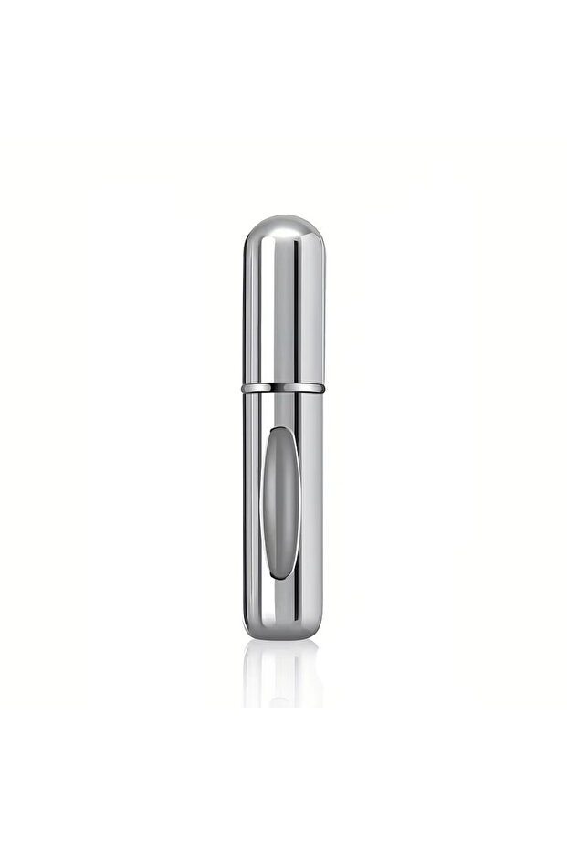 1 Piece Silver Mini Refillable Perfume Atomizer Aluminum, Travel Perfume Atomizer 5ml, Portable Perf