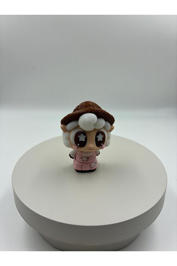 3D Baskı Sevimli Kız Figürü - 1