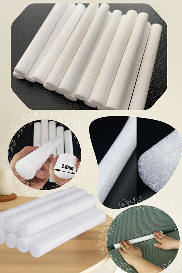 Seat Cover Compression and Fixing Sponge, Anti-Slip Device 11 Pieces (30-35cm)