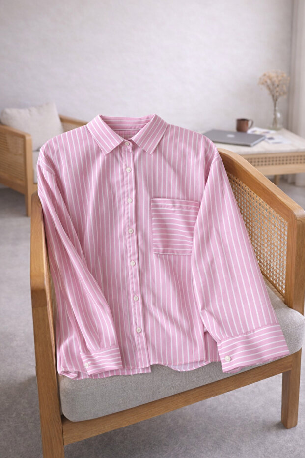 Suna pembe Gömlek - 1