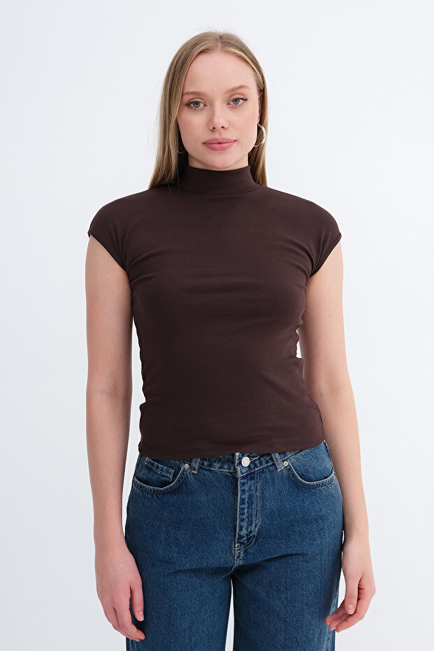 Dik Yaka Bluz P12991 - 5