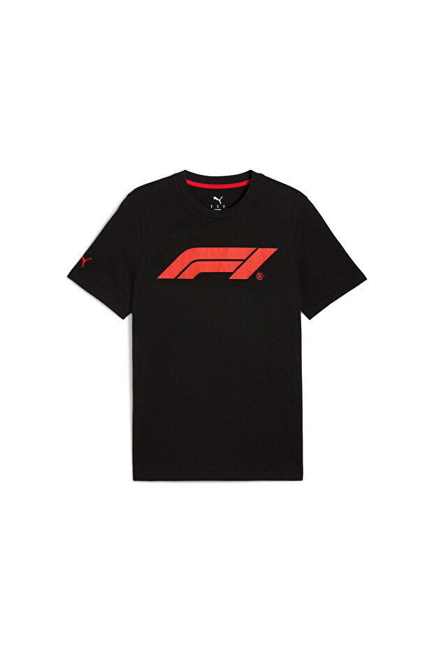 F1 Ess Logo Tee 180g Men's Casual T-Shirt 63326401 Black