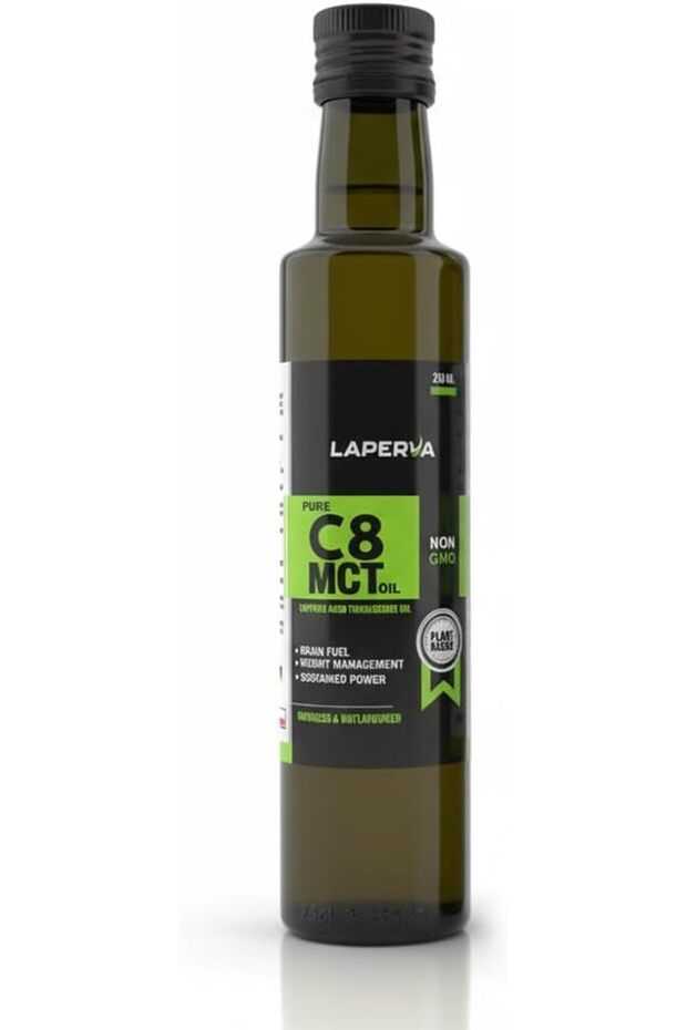 PURE C8 MCT OIL UNFLAVOURED 250ML