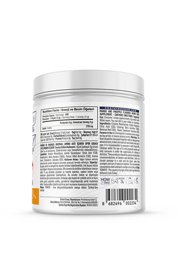 Creatine - Pineapple Mango / 300g x 2 Adet - 2