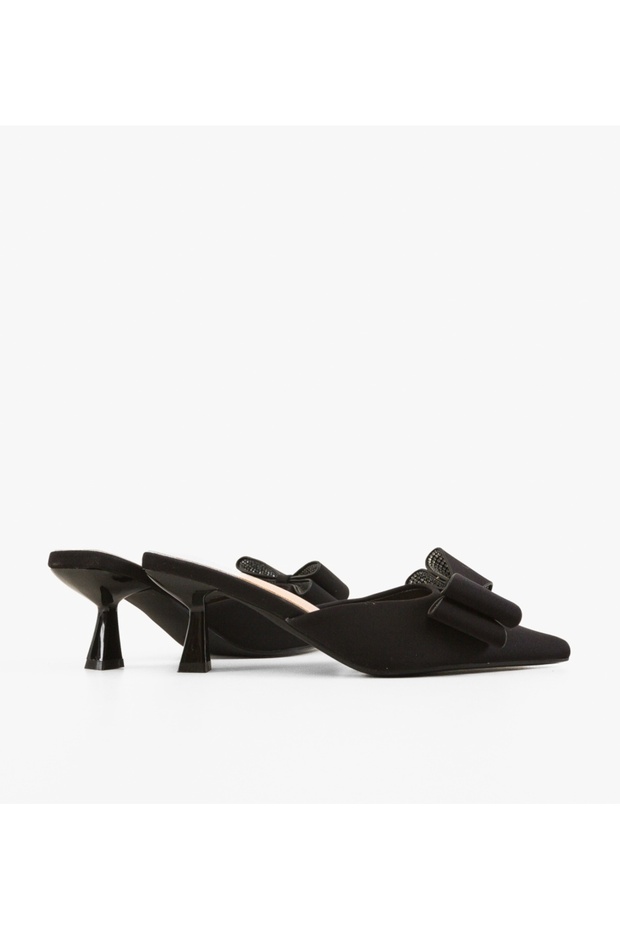 Thea Black Lady Clogs - 4
