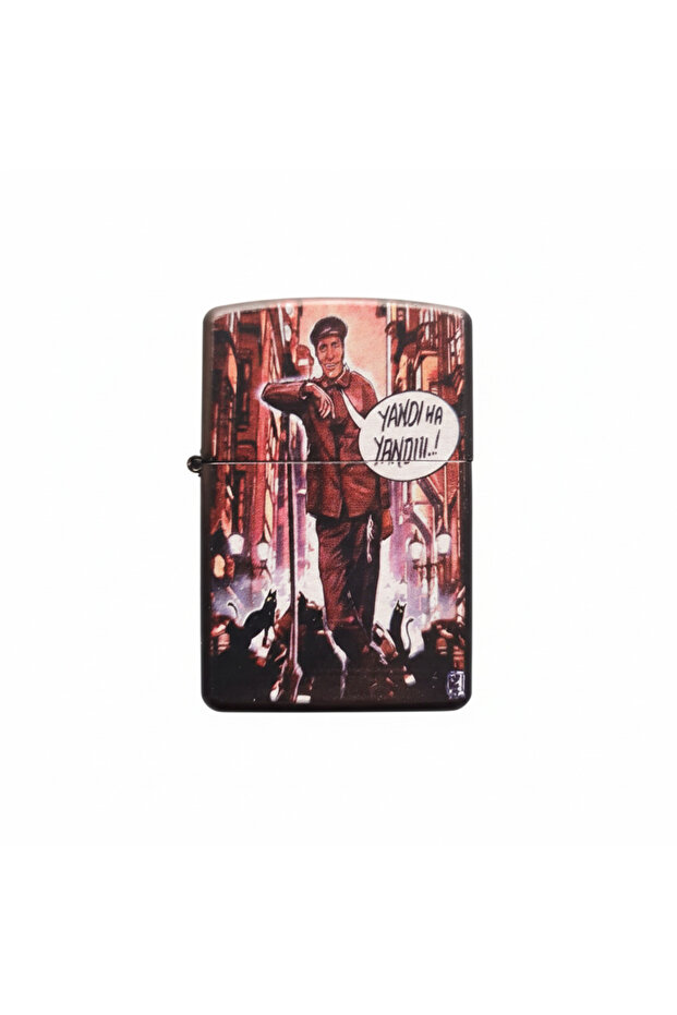 Classic Metal Windproof Lighter - Zippo Style & Refillable 146
