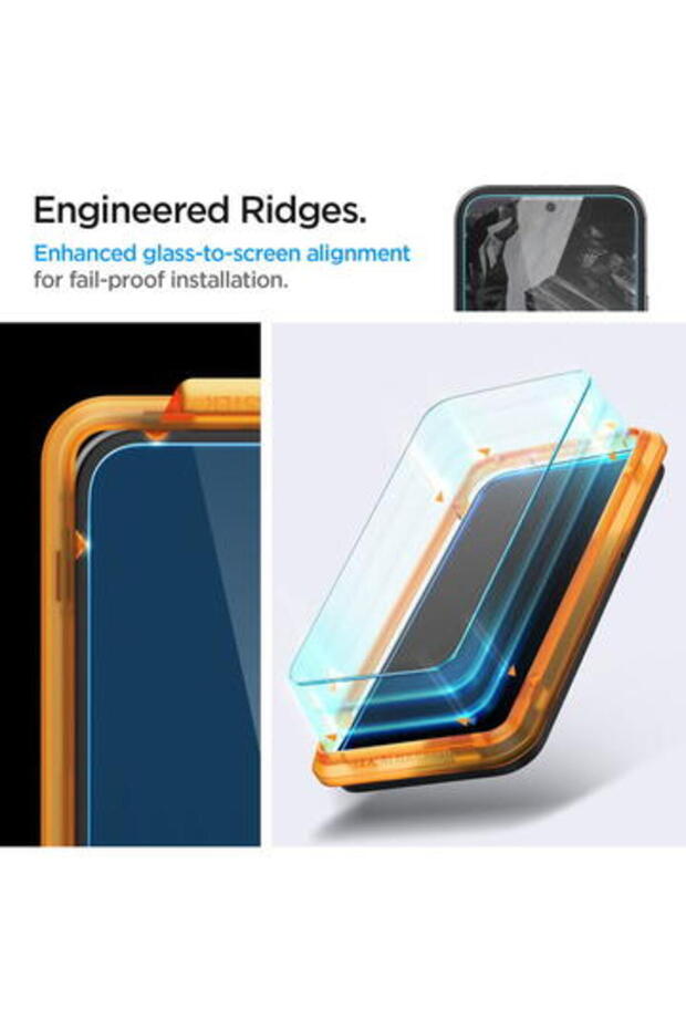 Protector de ecran pentru Google Pixel 8a (set de 2) - Glas.TR Align Master - Transparent - 8