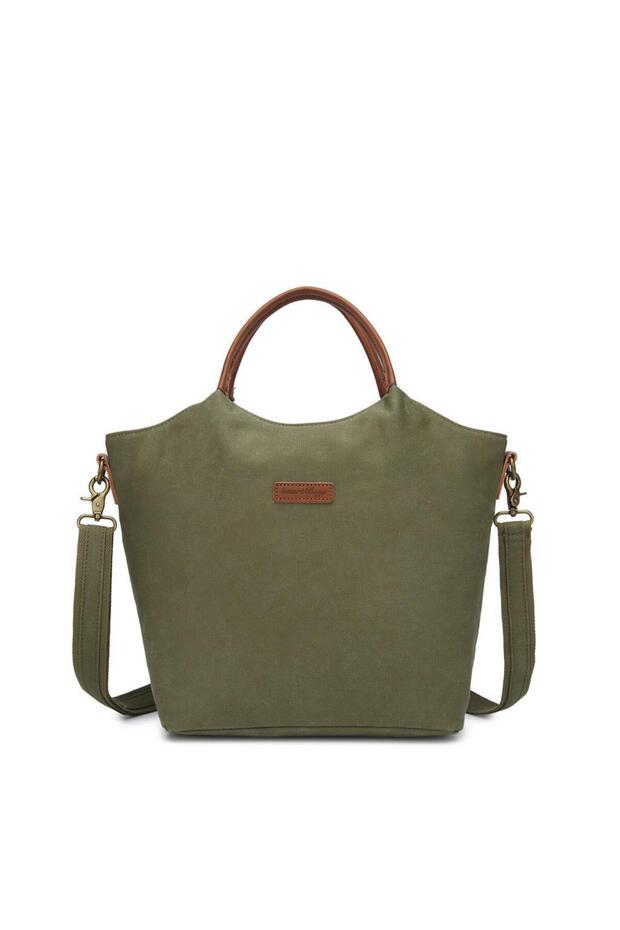 Canvas Fabric Women's Bag Hand-Held 1332