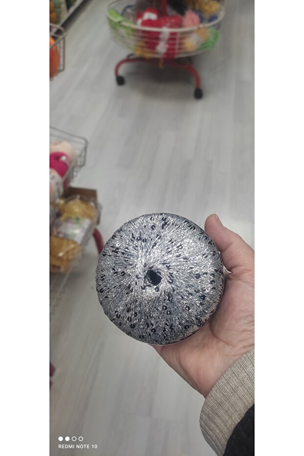 يولدستار 58108 رمز اللون ثنائي اللون مع ترتر أسود - 1