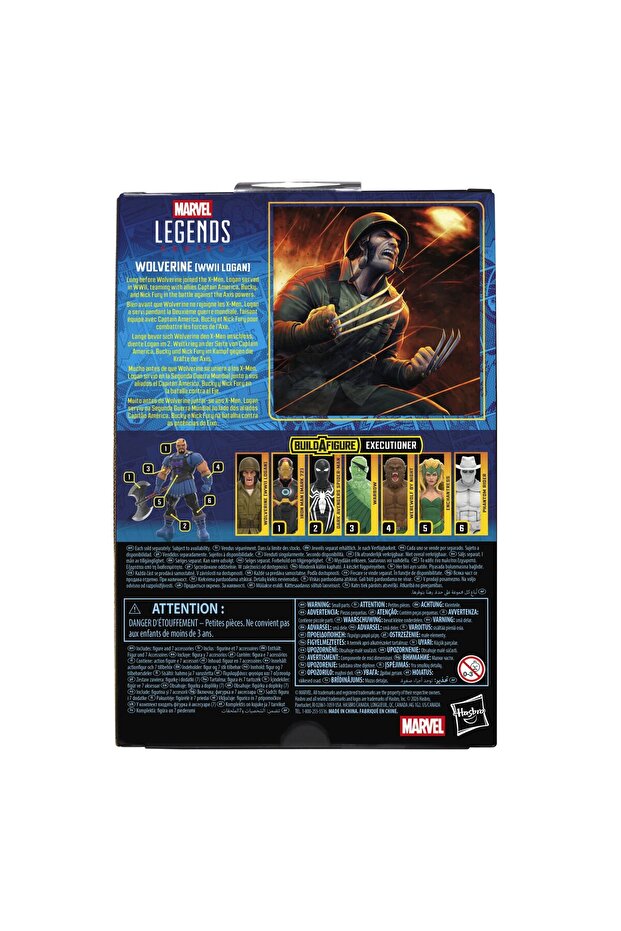 Legends Wolverine (WWII Logan), X-Men Comics Aksiyon Figürü (Executioner BAF) - 8