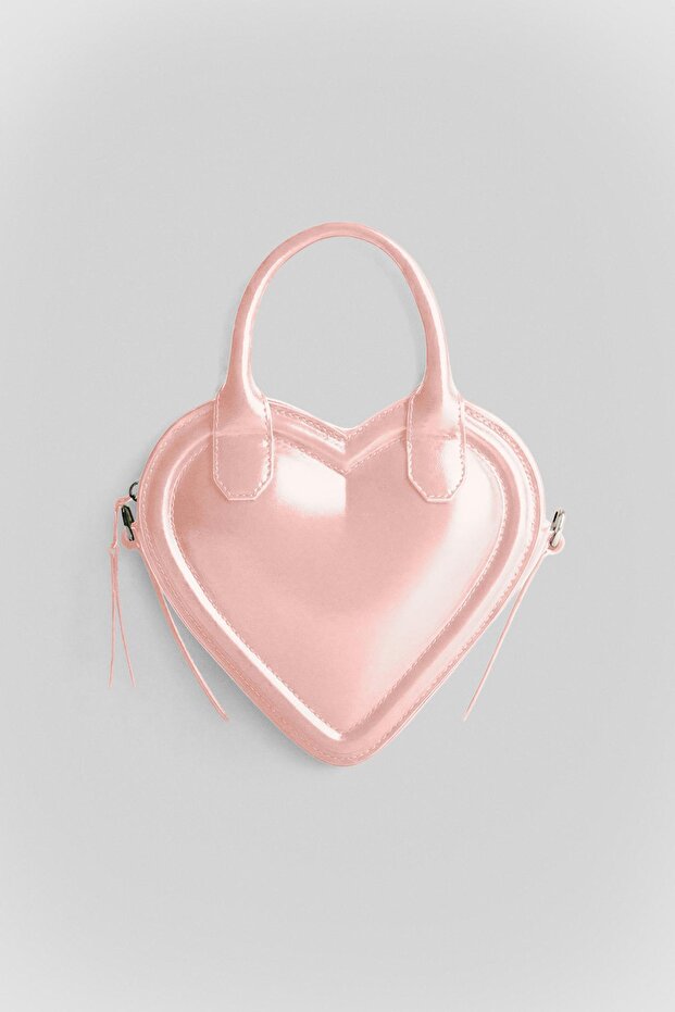 Mini kalp çanta - 3
