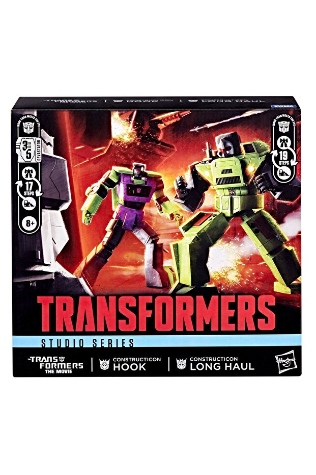 Studio Series Constructicon Long Haul & Constructicon Hook İkili Aksiyon Figürü - 7