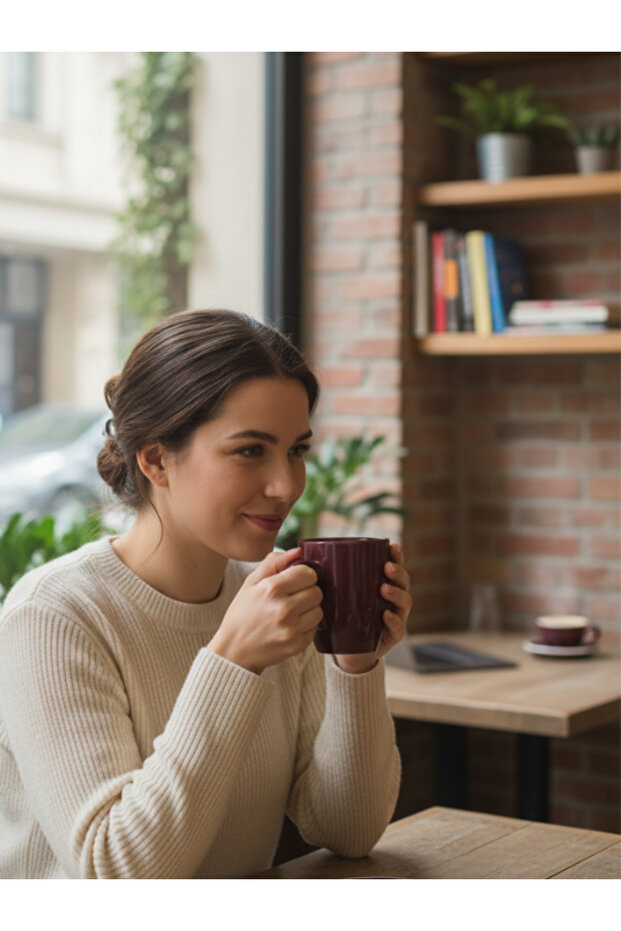 Solid Color Ceramic Mug - 2