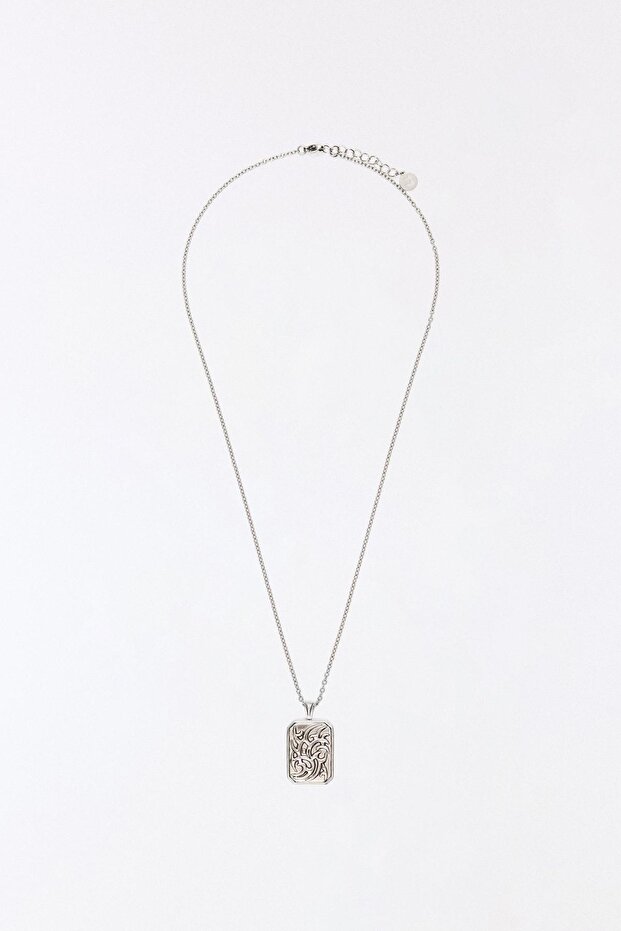 Çelik uçlu kolye - 2