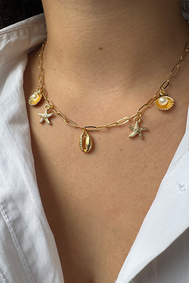 Kadın Charm Kolye - 1