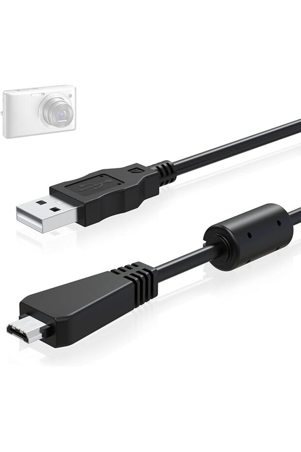 VMC-MD3 USB Cable Compatible with Sony Cyber-Shot Digital Camera DSC-W350 W360 W380 W390 W560 W570 W