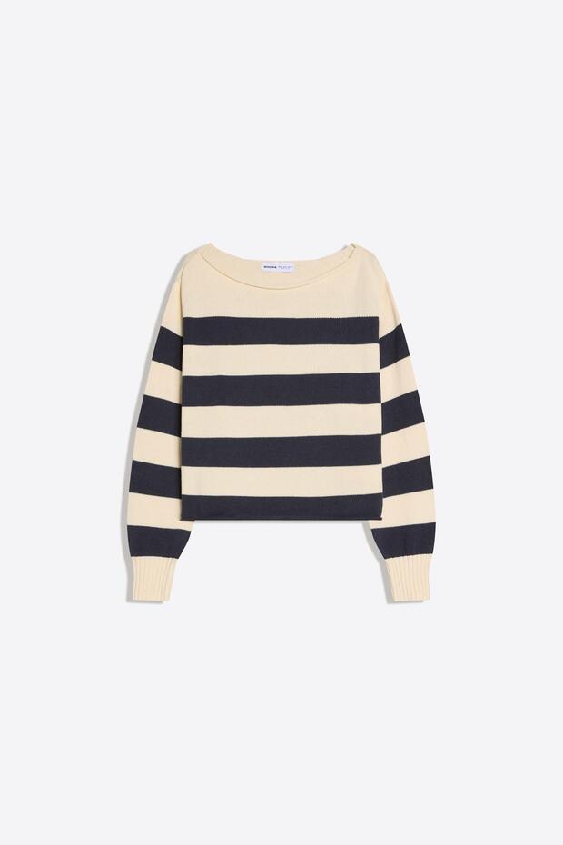 Geniş yaka kazak - 5