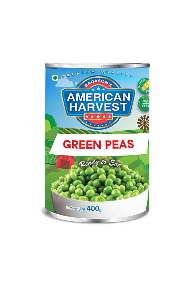 Green Peas Easy Open Can 400g | Premium Quality Food Product