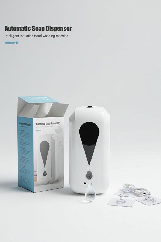 Automatic Liquid Soap and Disinfectant Dispenser with Sensor and 1000 ml Tank
