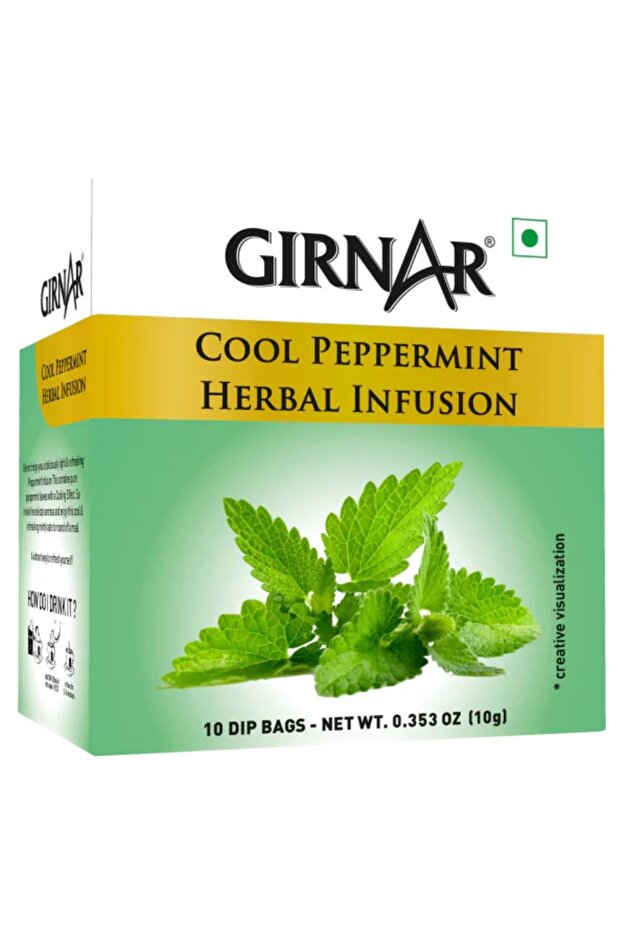 Cool Peppermint Herbal Infusion (10 TeaBags) 10g | Premium Indian Tea