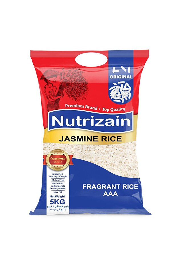 Jasmine Rice AA Grade 5kg | Premium Thai Jasmine Rice