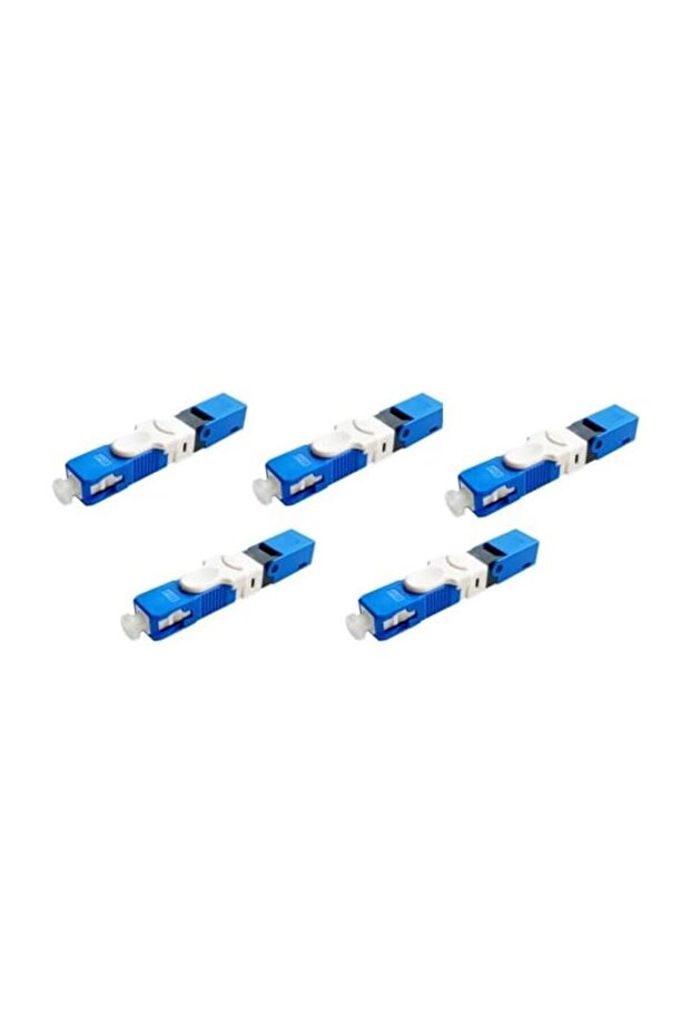 FTTH Field Assembly Optical Connector SC UPC ESC250D [5 pcs] – Fast Field Termination, Low Inserti