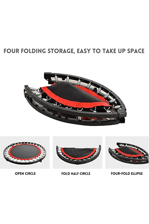 102 Cm Katlanır Trambolin Çelik Yaylı - 3