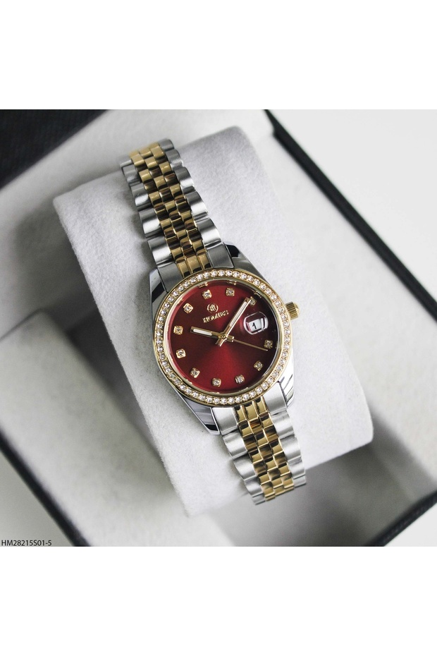 Hm28215S01-5 Women Wrist Watch with Steel Cord