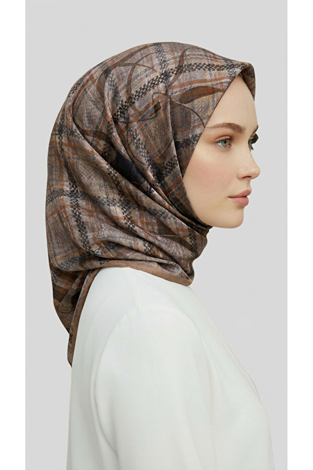 Yansima Patterned Rayon Scarf - 6