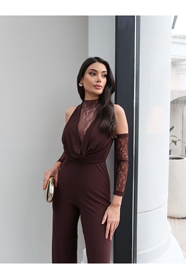 Degaje Yaka Dantelli Tulum - 2