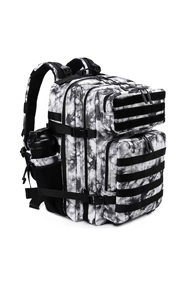 45L Large Capacity Tactical Backpack - Waterproof Military Outdoor and Sports Bag