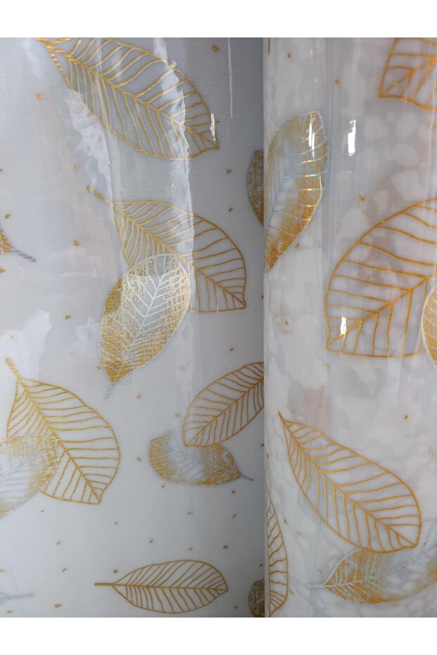 70 cm X 100 cm Leaf Patterned Tablecloth - 1