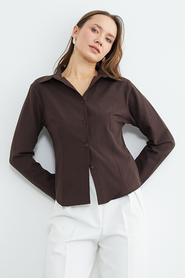 Basic Pensli Slim Fit Gömlek - 2